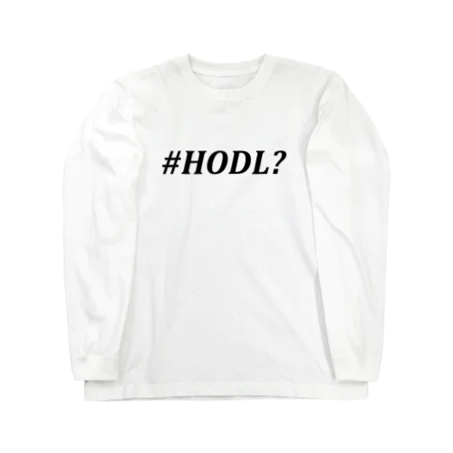 HODL ロングスリーブTシャツ