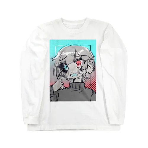 めそめそじんがいちゃん Long Sleeve T-Shirt