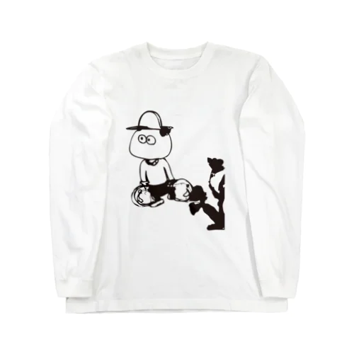 ゴミ捨てちゃん Long Sleeve T-Shirt