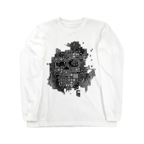 Scull squares ロングスリーブTシャツ