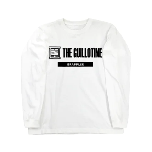 THE GUILLOTINE BLACK 롱 슬리브 티셔츠