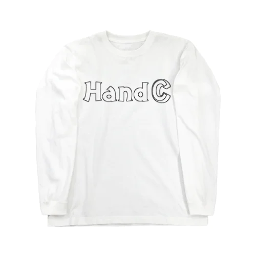 HandC  ロゴ シンプル ロングスリーブTシャツ