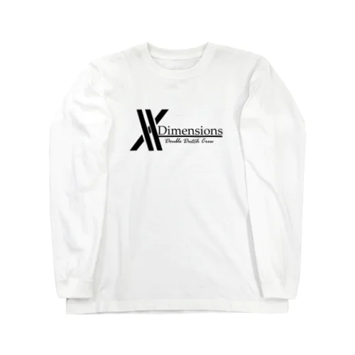 X-Dimensions logo ロングスリーブTシャツ