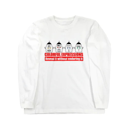 COLORFUL EXPRESSIONS Long Sleeve T-Shirt