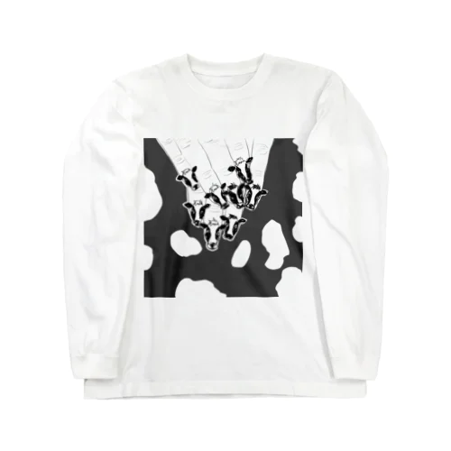 ギュウギュウ爪 Long Sleeve T-Shirt