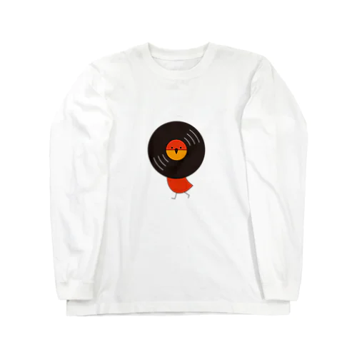 レコードリお日様 -Left Walk Long Sleeve T-Shirt