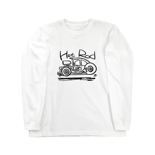 ホットロッド　線 Long Sleeve T-Shirt