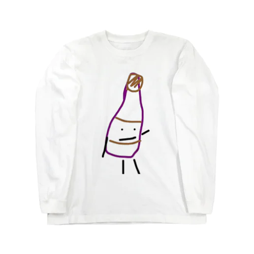 ワイワイワインくん Long Sleeve T-Shirt