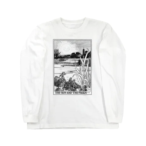 太陽とカエル Long Sleeve T-Shirt