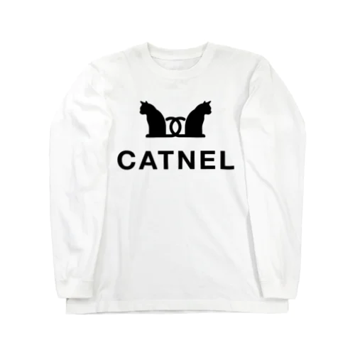 CATNEL　キャット寝る　寝起き直後 Long Sleeve T-Shirt