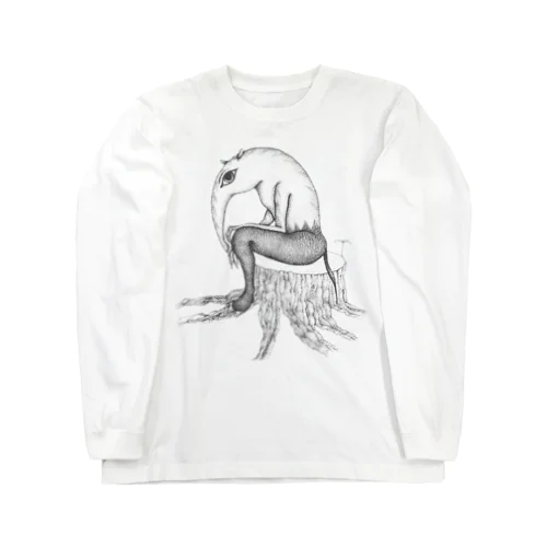 maoiの幻想動物 夢食いバクさん Long Sleeve T-Shirt