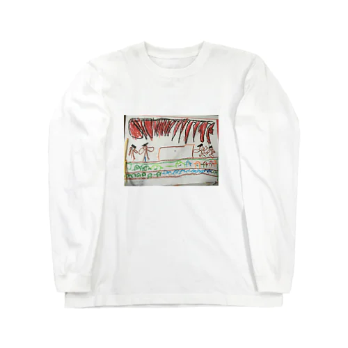 発表会（秀斗のお絵描き） Long Sleeve T-Shirt