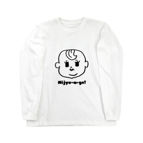 Nijyu-a -go!薄毛girl Long Sleeve T-Shirt