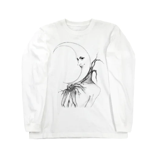 maoiの幻想動物 お月さま Long Sleeve T-Shirt