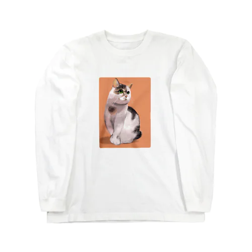 おすましブチねこ Long Sleeve T-Shirt