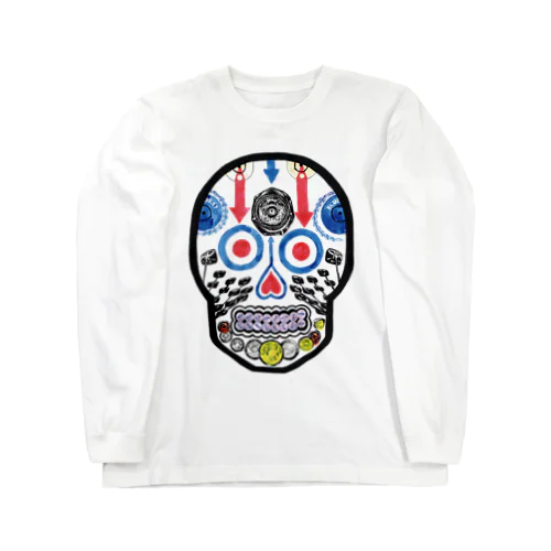 Mods calavera ロングスリーブTシャツ