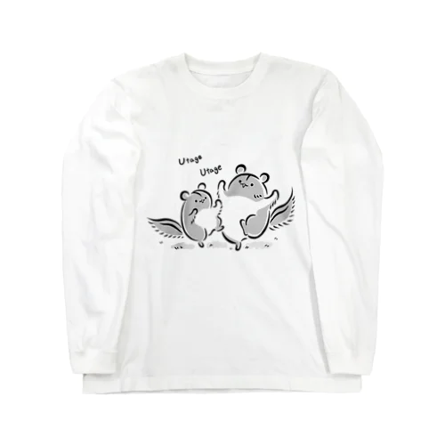 ももんがもん(墨)~宴の舞~ Long Sleeve T-Shirt