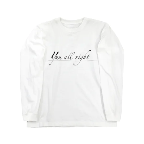 ロゴTシャツシリーズ/yuu all right Long Sleeve T-Shirt