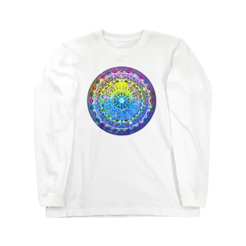 Flower of Life STAR rights ロングスリーブTシャツ