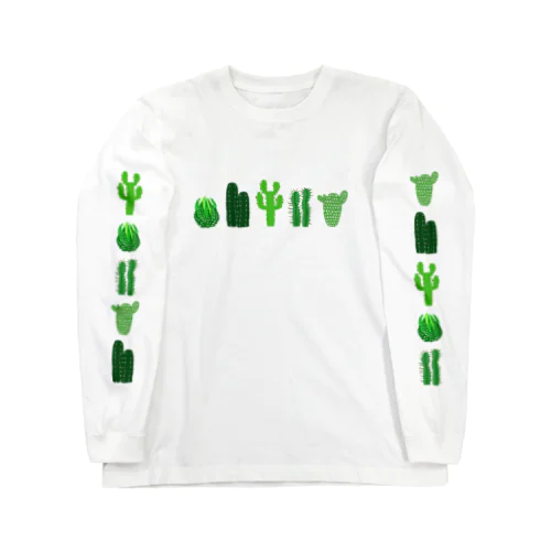 サボテン♥多肉ちゃん♥観葉植物♥ Long Sleeve T-Shirt