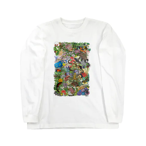 有毒動植綵絵 Long Sleeve T-Shirt