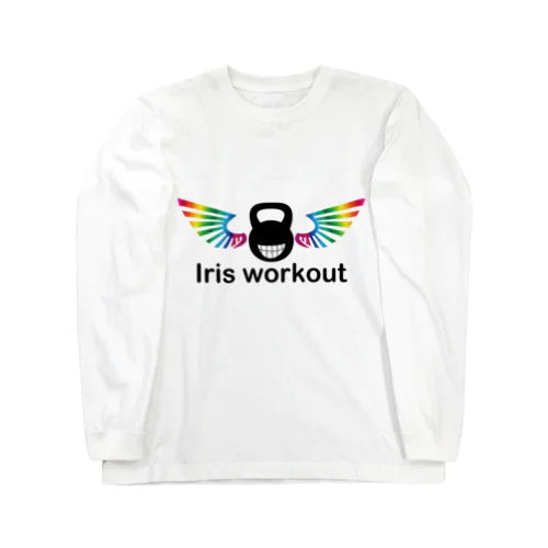 Iris workout 公式 롱 슬리브 티셔츠