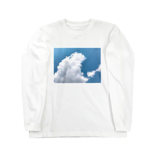 青空 ロングスリーブTシャツ