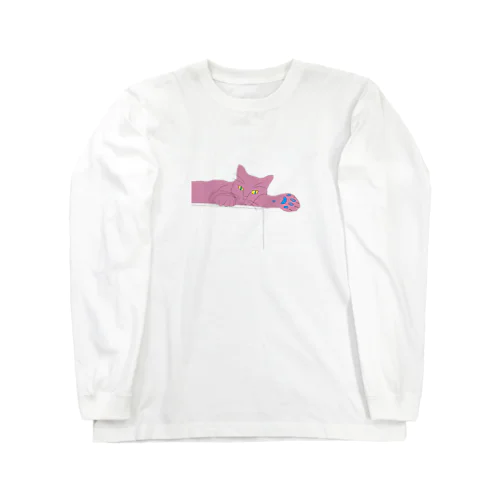 PINK CAT Long Sleeve T-Shirt