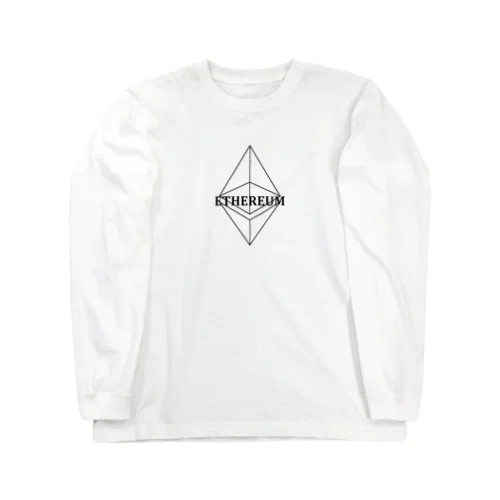 イーサリアム　ETH４ ロングスリーブTシャツ