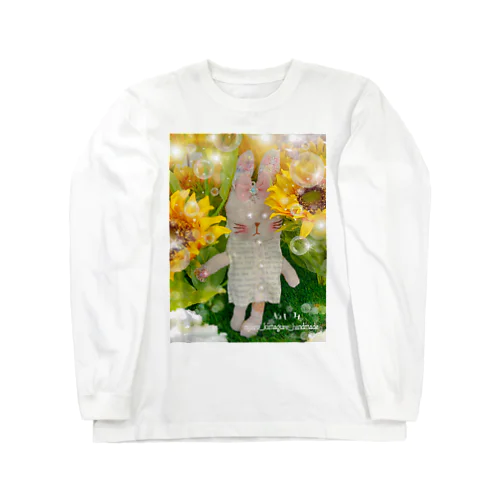 優しいうさぎちゃん Long Sleeve T-Shirt