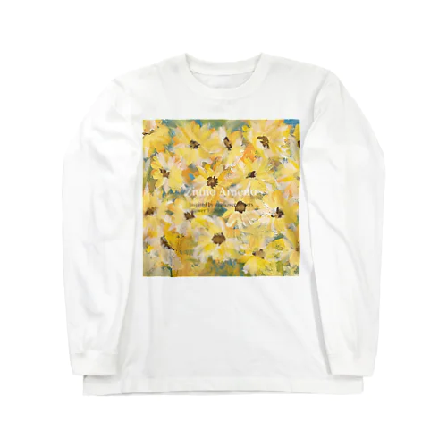 Flower3 ロングスリーブTシャツ