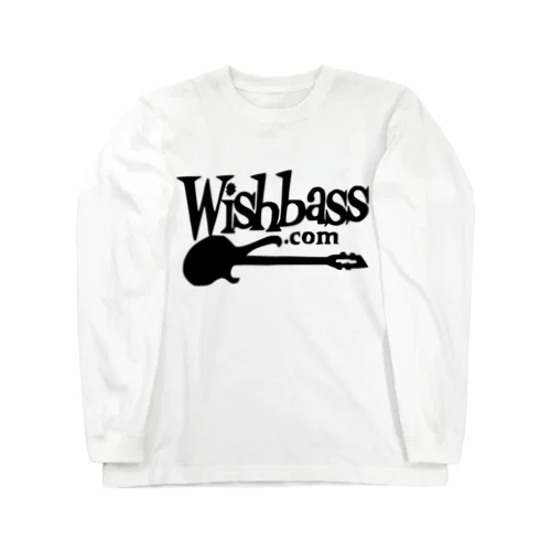 Wishbass Tee (Black Logo) ロングスリーブTシャツ