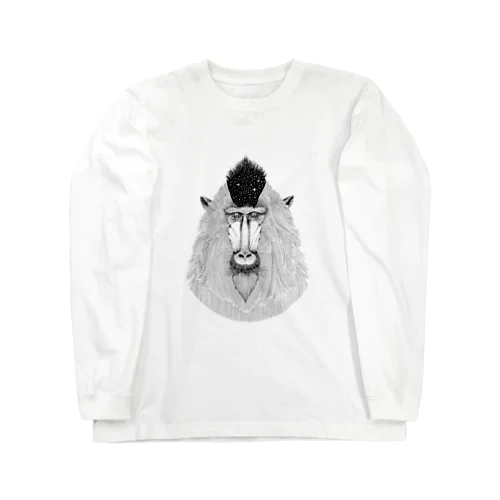 HOLY MANDRILL Long Sleeve T-Shirt