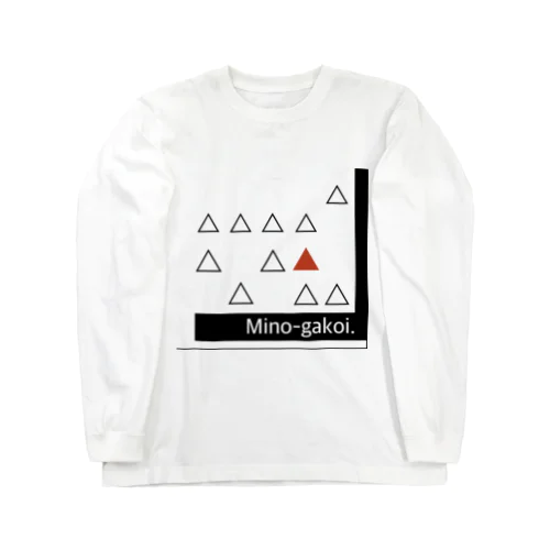 mino-gakoi. ロングスリーブTシャツ