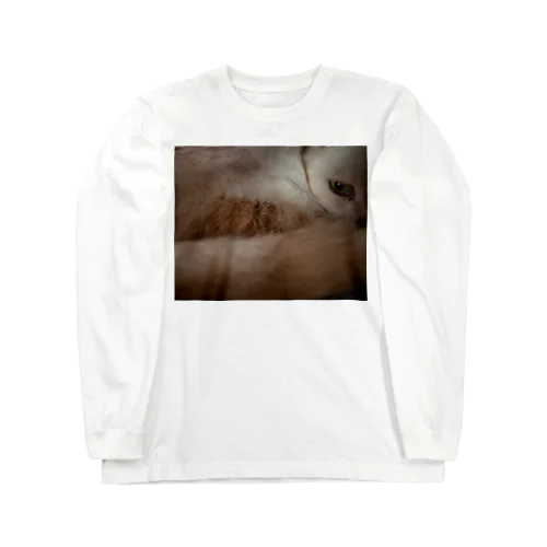 猫のめぢから Long Sleeve T-Shirt