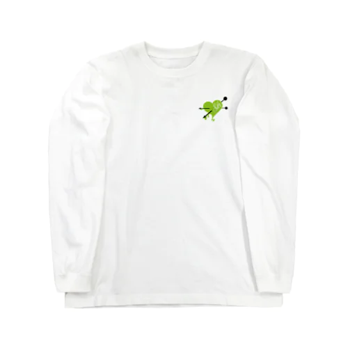 II HEART LST【GREEN】 ロングスリーブTシャツ