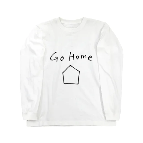 GO HOME ロングスリーブTシャツ