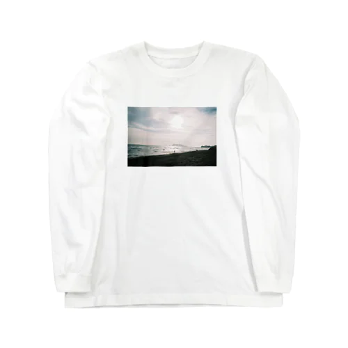 冬の七里ヶ浜 Long Sleeve T-Shirt