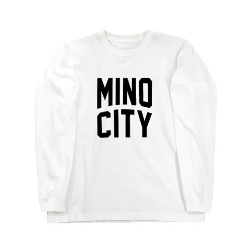 美濃市 MINO CITY ロングスリーブTシャツ