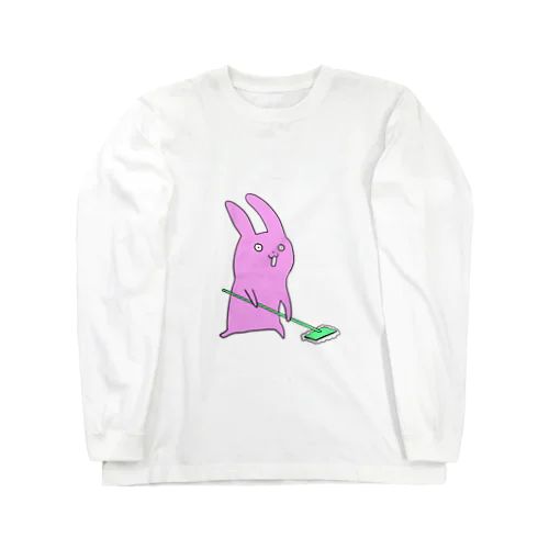 モッパーうさぎ Long Sleeve T-Shirt