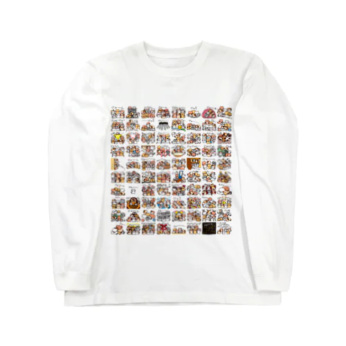 ６にゃん子猫 Long Sleeve T-Shirt