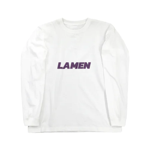 LAMEN ロングスリーブTシャツ