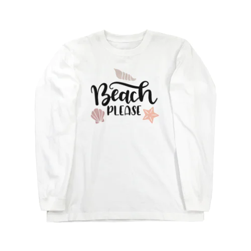 beach　ビーチ Long Sleeve T-Shirt