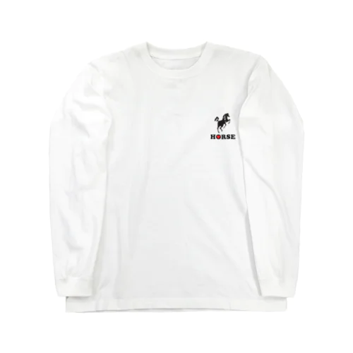 馬３ Long Sleeve T-Shirt