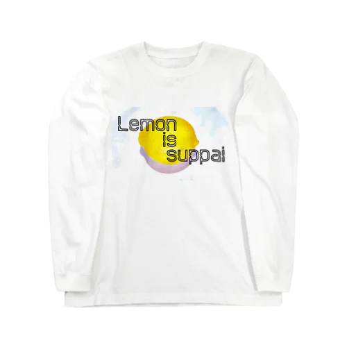 レモンisスッパイロングスリーブTシャツ Long Sleeve T-Shirt