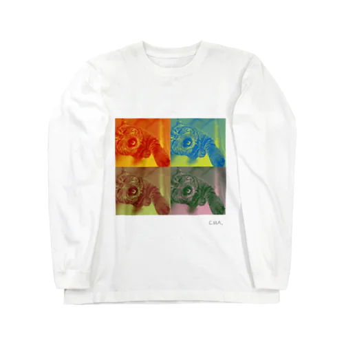 モノモウス。カラー Long Sleeve T-Shirt