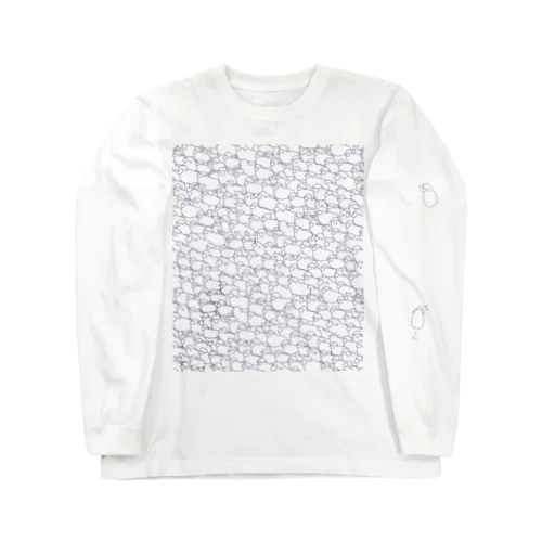 flock of sheep Long Sleeve T-Shirt