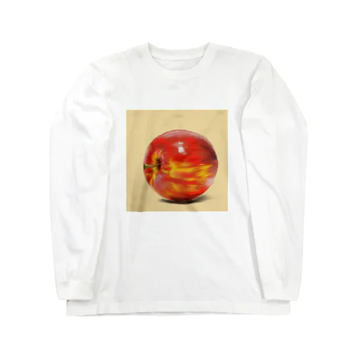 林檎の休日 롱 슬리브 티셔츠