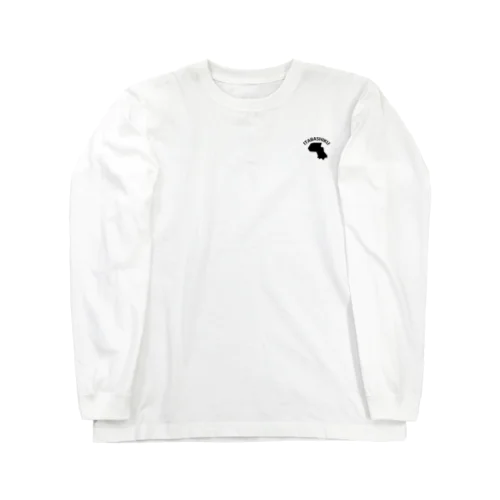 板橋区地形ロゴ Long Sleeve T-Shirt