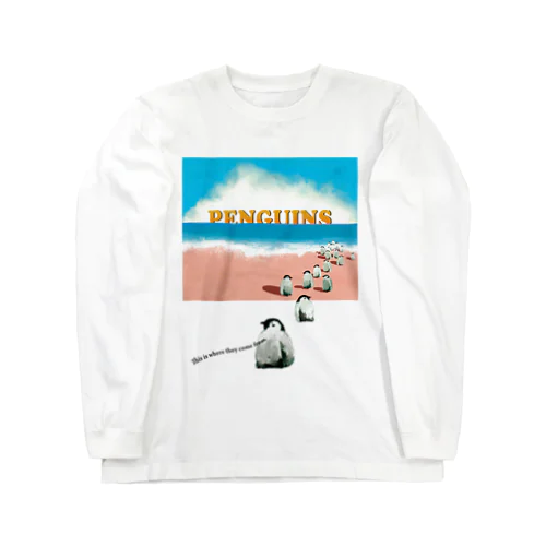 ペンギンの出どころ Long Sleeve T-Shirt